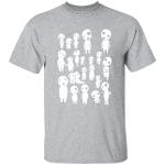 Princess Mononoke – Tree Spirits T Shirt Ghibli Store ghibli.store