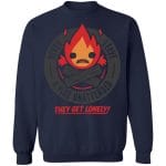Howl’s Moving Castle – Never Leave a Fire Sweatshirt