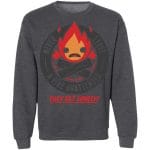 Howl’s Moving Castle – Never Leave a Fire Sweatshirt Ghibli Store ghibli.store