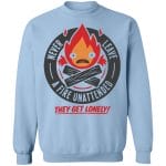 Howl’s Moving Castle – Never Leave a Fire Sweatshirt Ghibli Store ghibli.store