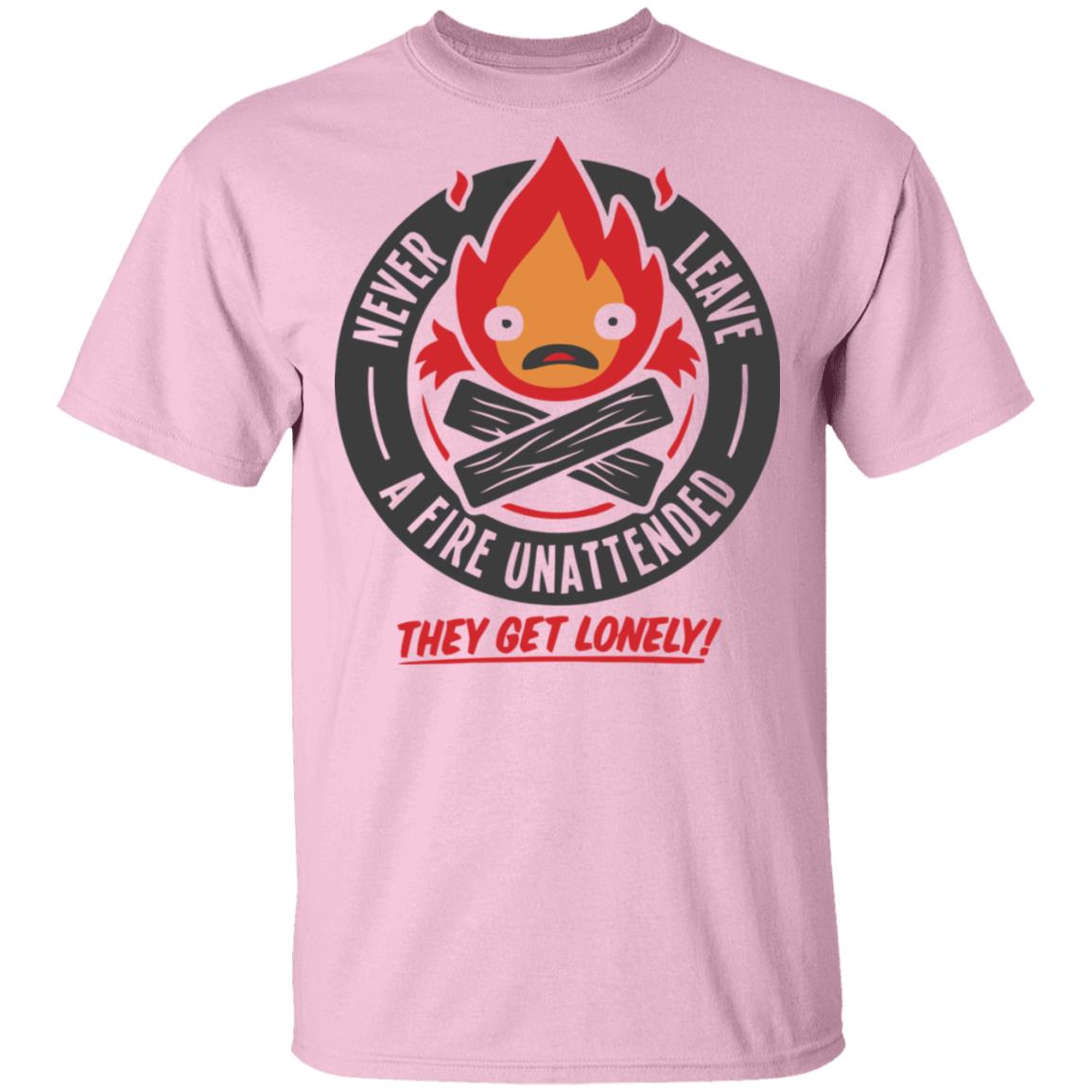 Howl’s Moving Castle – Never Leave a Fire T Shirt