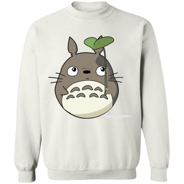 Totoro and the Leaf Umbrella T Shirt Ghibli Store ghibli.store