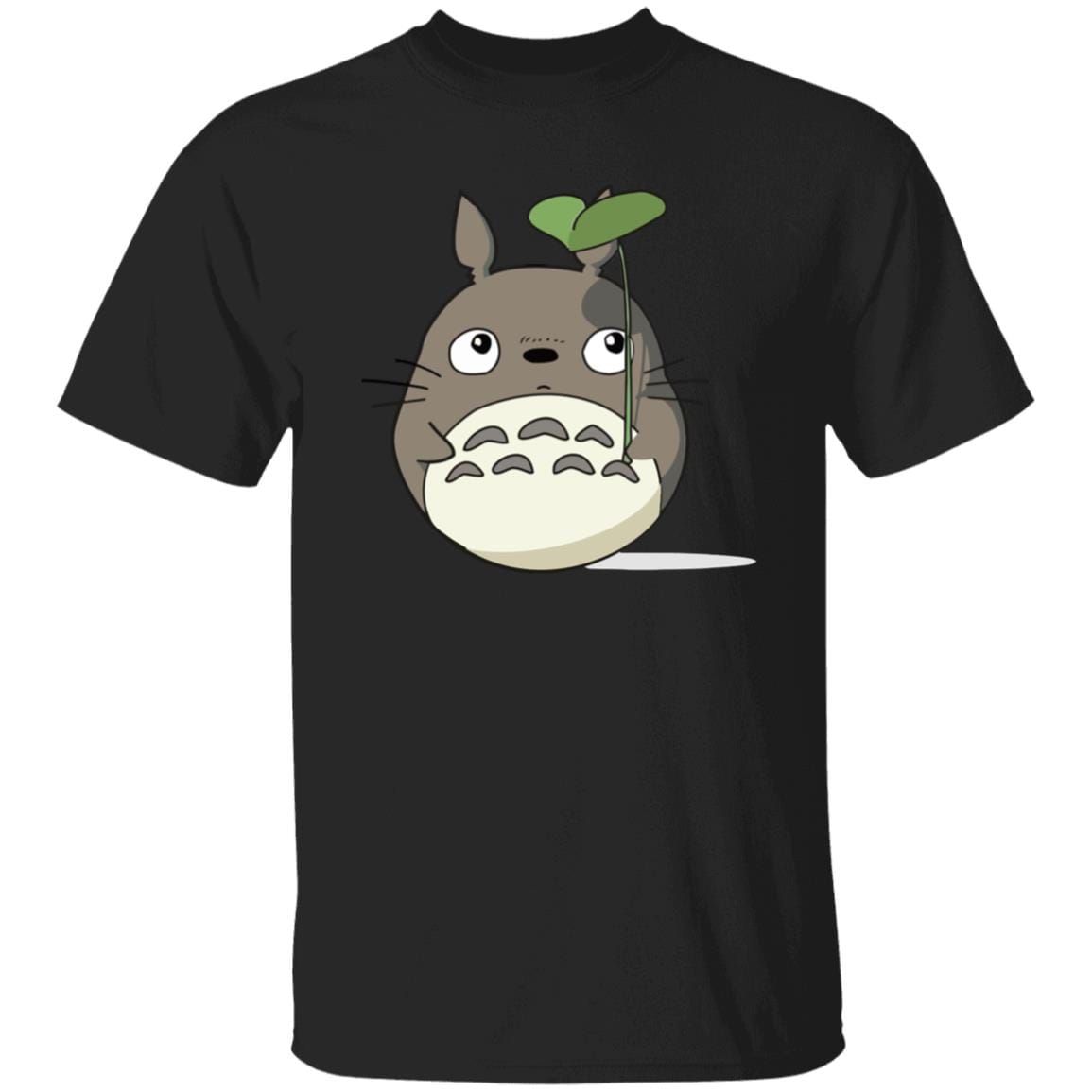 Totoro and the Leaf Umbrella T Shirt