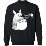 Totoro and the trumpet Sweatshirt