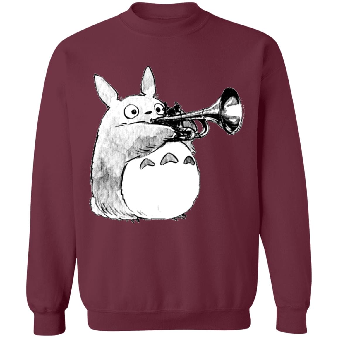 Totoro and the trumpet Sweatshirt