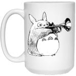Totoro and the trumpet Mug 15Oz