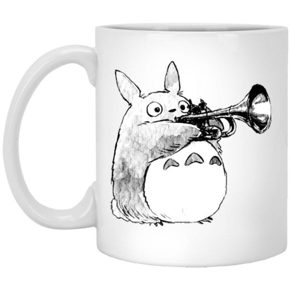 Totoro and the trumpet Mug Ghibli Store ghibli.store