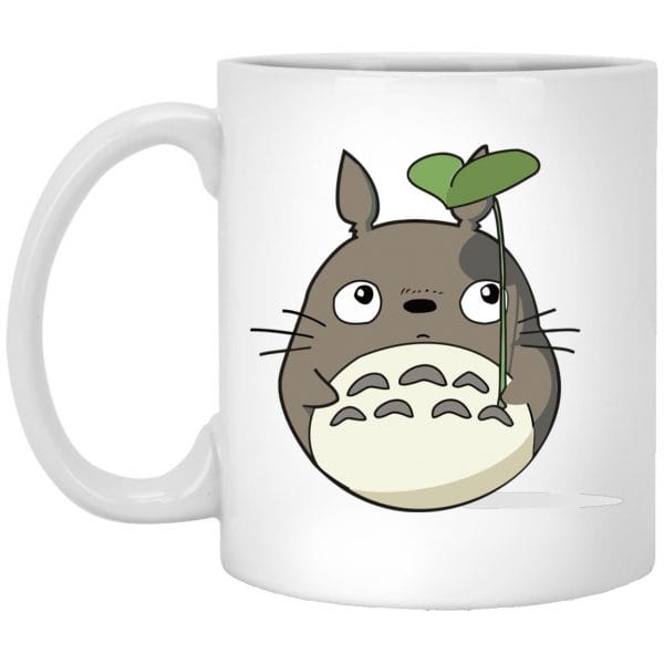 Totoro and the Leaf Umbrella Mug Ghibli Store ghibli.store