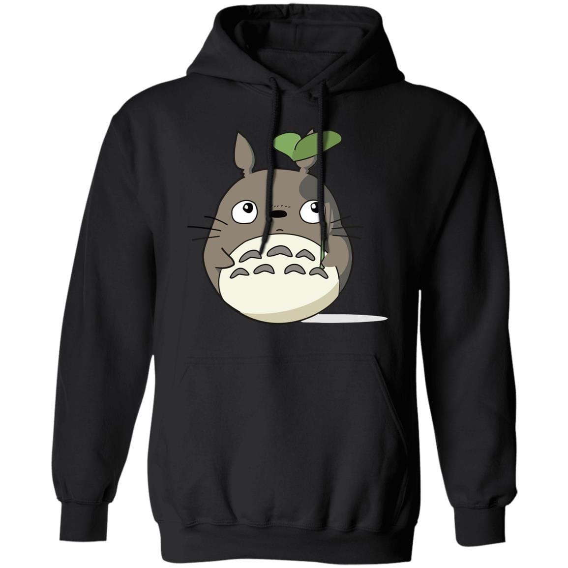 Totoro and the Leaf Umbrella Hoodie
