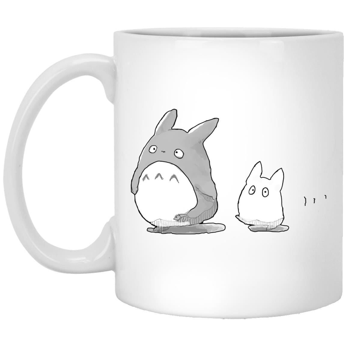 Walking Mini Totoro Mug