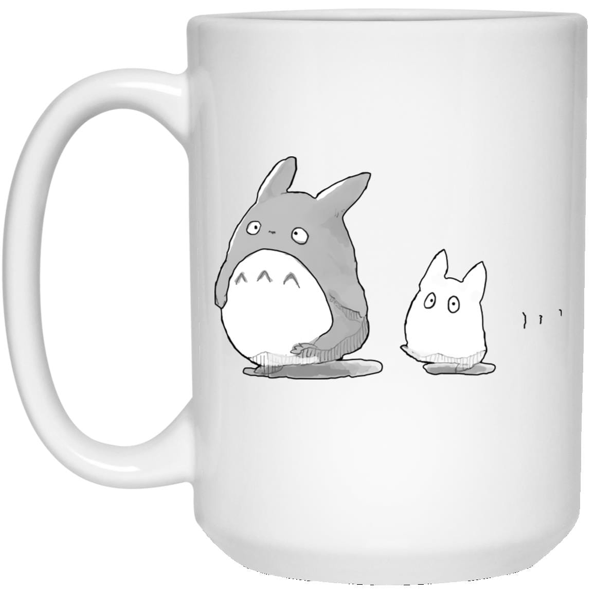 Walking Mini Totoro Mug