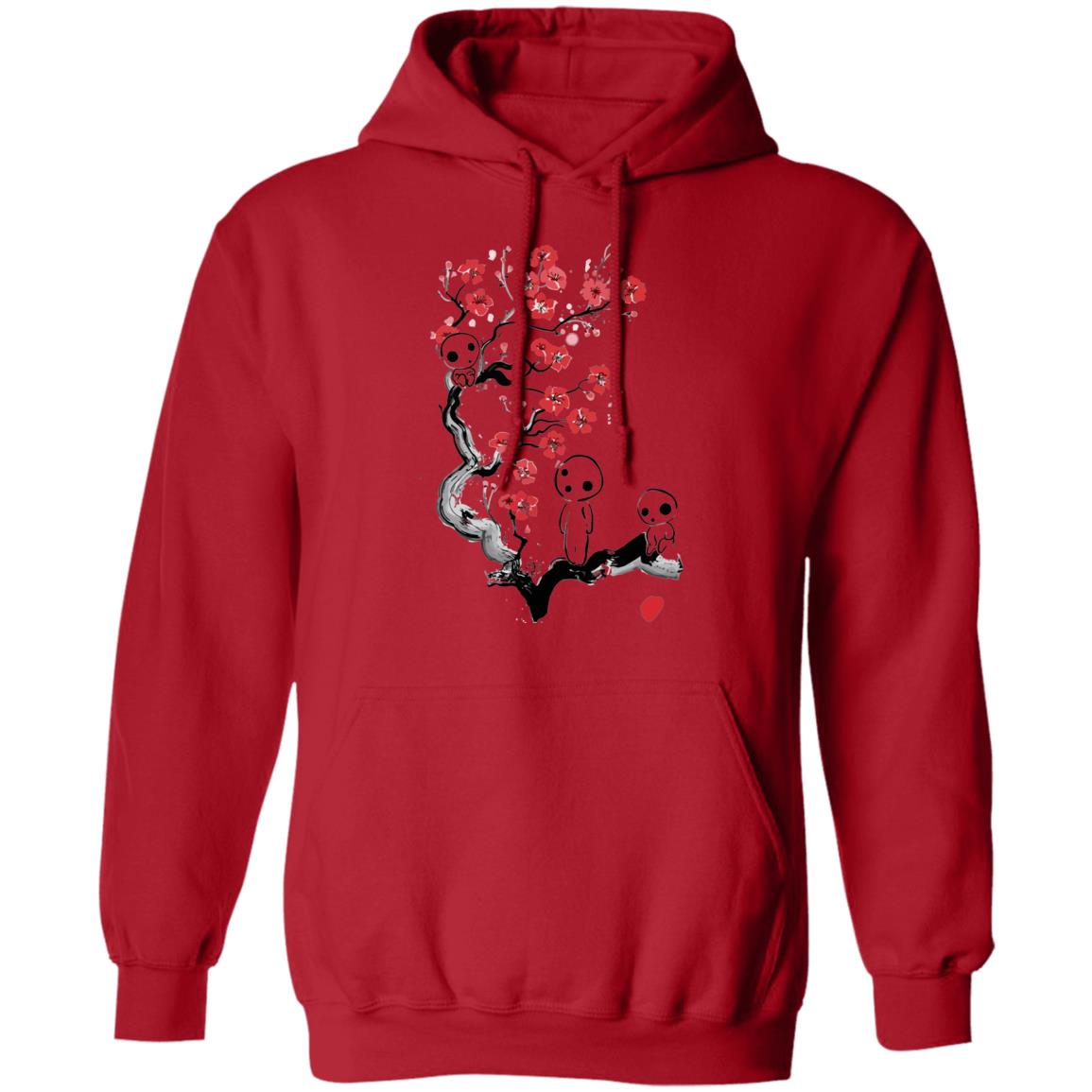 Princess Mononoke Tree Spirits on the Cherry Blossom Hoodie