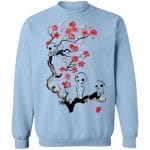 Princess Mononoke – Tree Spirits on the Cherry Blossom Sweatshirt Unisex Ghibli Store ghibli.store