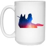 Princess Mononoke Rainbow Style Mug 15Oz
