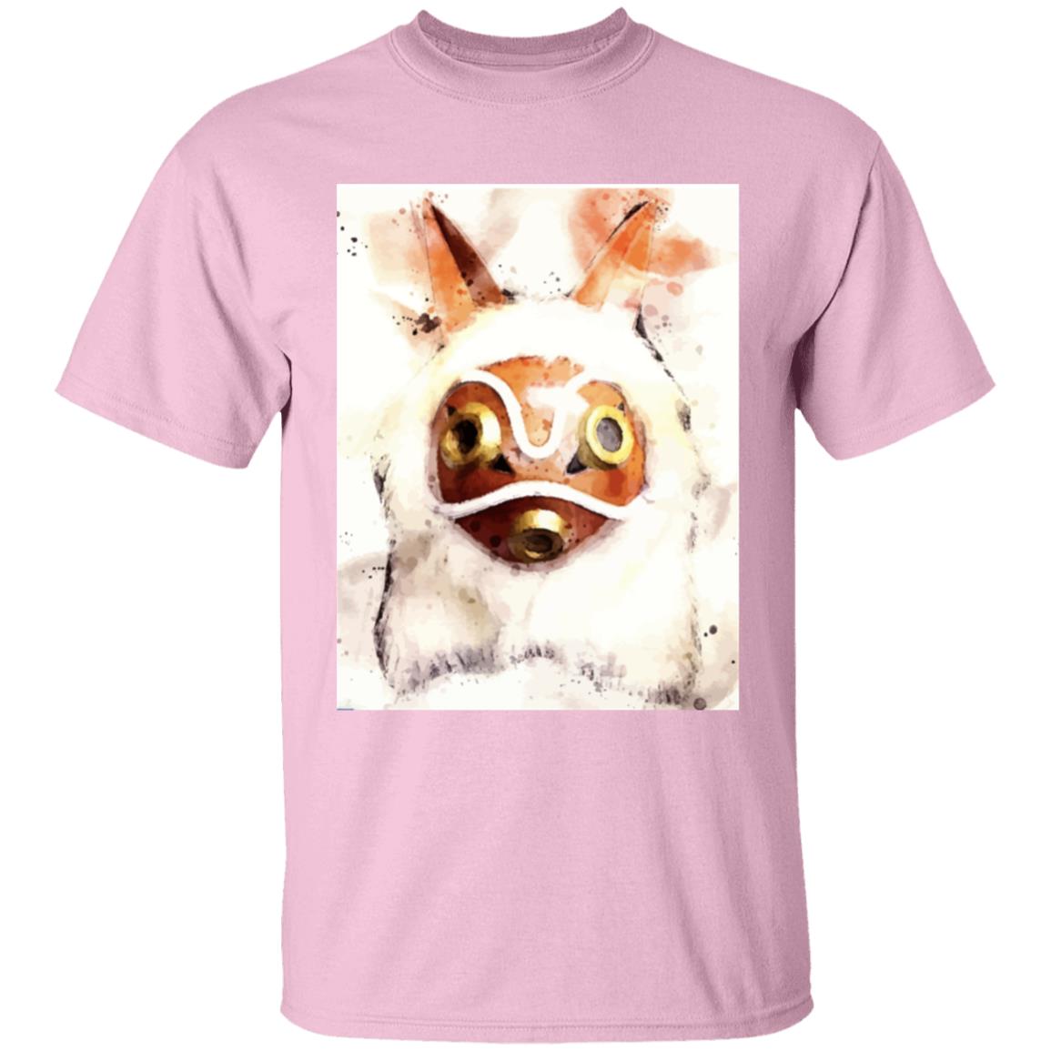 Princess Mononoke Mask Watercoloured Classic T Shirt