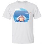 Ponyo in her first trip T Shirt Ghibli Store ghibli.store