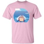 Ponyo in her first trip T Shirt Ghibli Store ghibli.store