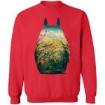 My Neighbor Totoro Colorful Cutout Sweatshirt