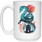 Spirited Away – Haku Dragon and The Bathhouse Classic Mug