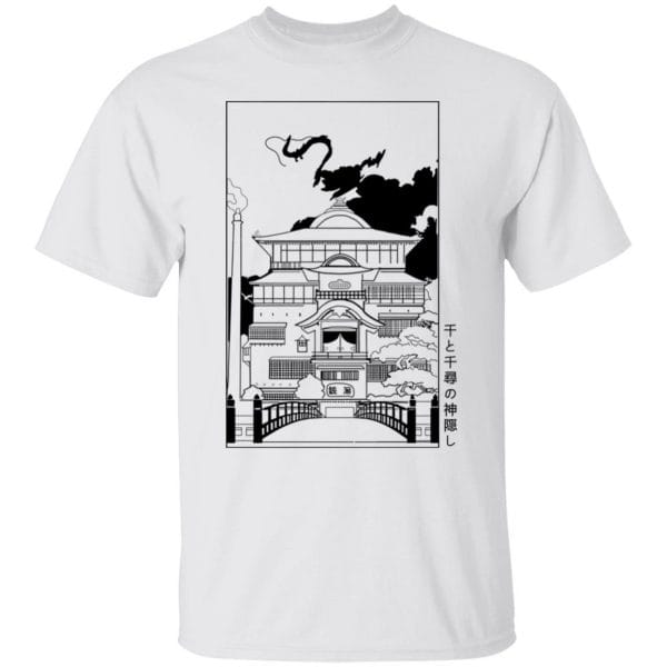 Spirited Away Bathhouse illustrated Graphic Sweatshirt
