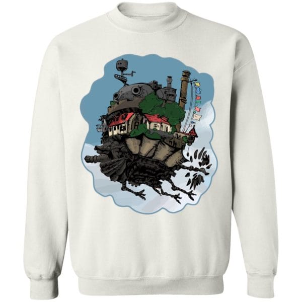 Howl’s Moving Castle Classic Color Hoodie Ghibli Store ghibli.store