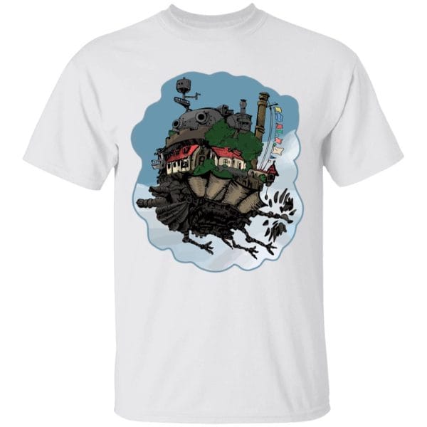 Howl’s Moving Castle Classic Color T Shirt Ghibli Store ghibli.store