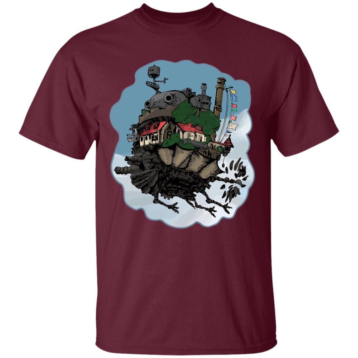 Howl’s Moving Castle Classic Color T Shirt