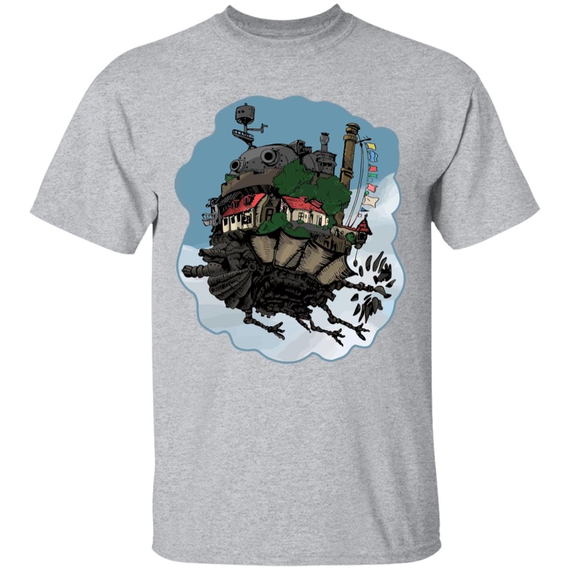 Howl’s Moving Castle Classic Color T Shirt