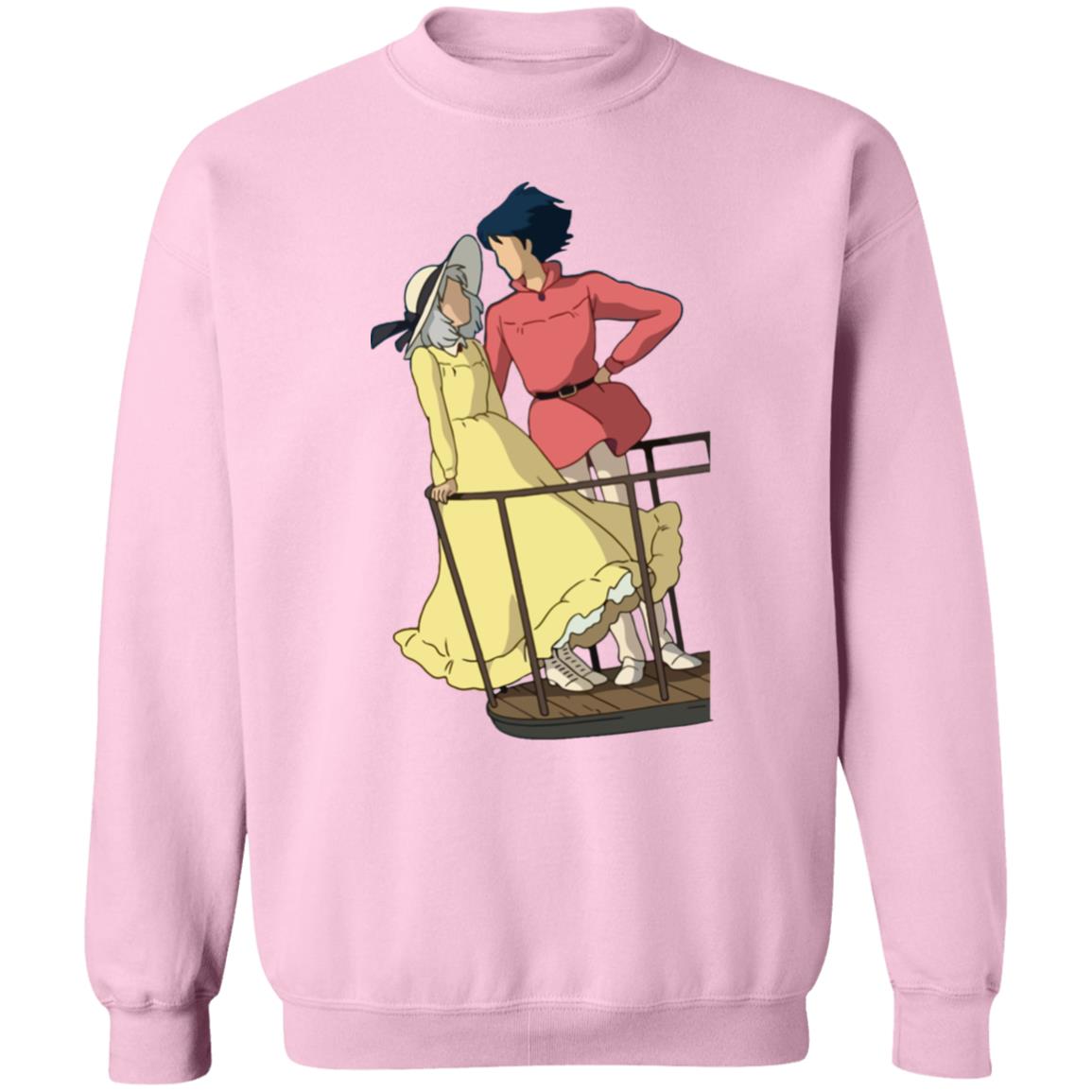 Howl’s Moving Castle – Sophie and Howl Gazing at Each other Sweatshirt