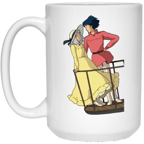 Howl’s Moving Castle – Sophie and Howl Gazing at Each other Mug Ghibli Store ghibli.store