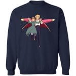 Howl’s Moving Castle – Howl and Sophie Running Classic Sweatshirt