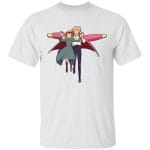 Howl’s Moving Castle – Howl and Sophie Running Classic T Shirt Ghibli Store ghibli.store