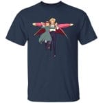 Howl’s Moving Castle – Howl and Sophie Running Classic T Shirt Ghibli Store ghibli.store