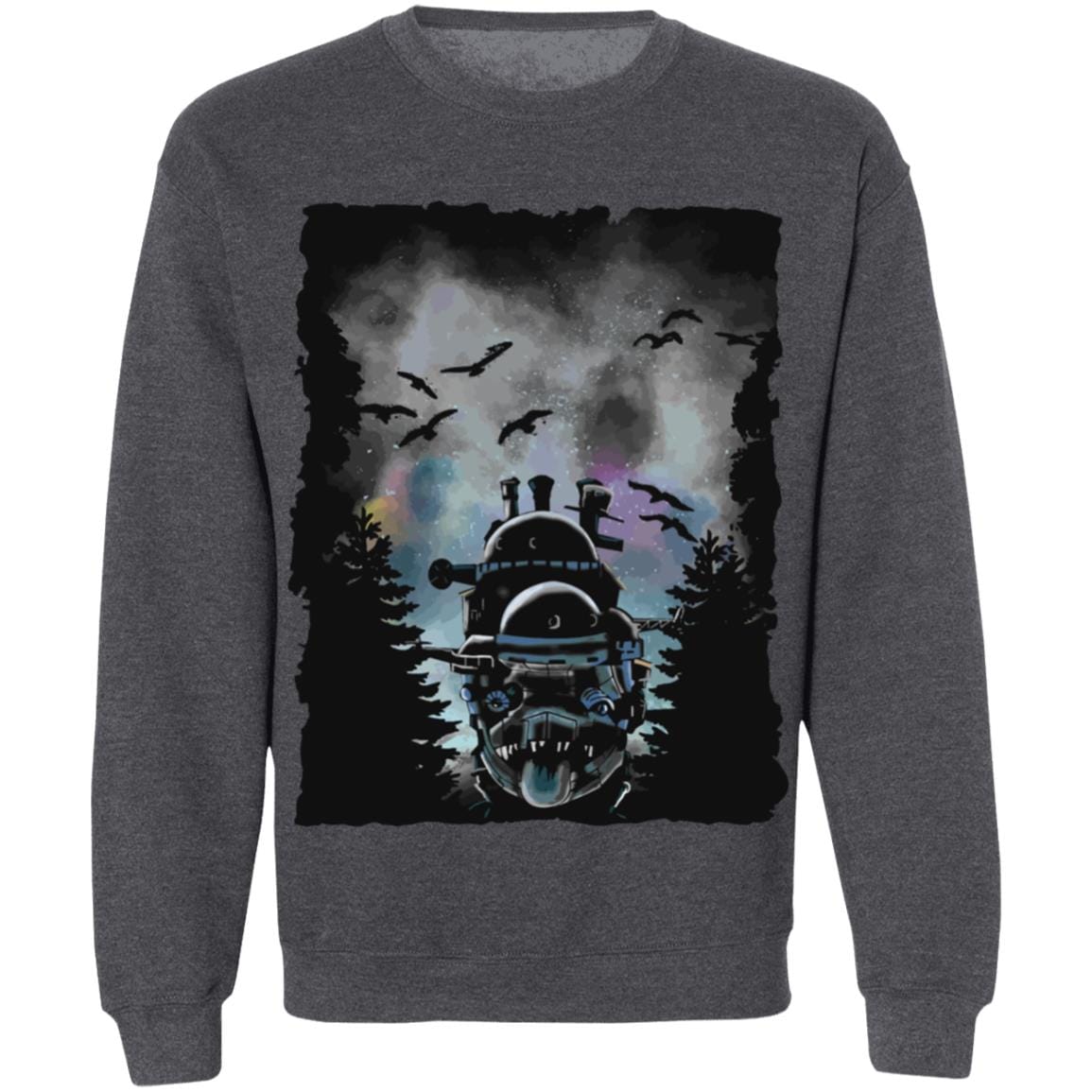 Howl’s Moving Castle At Night Sweatshirt