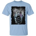 Howl’s Moving Castle At Night T Shirt Ghibli Store ghibli.store