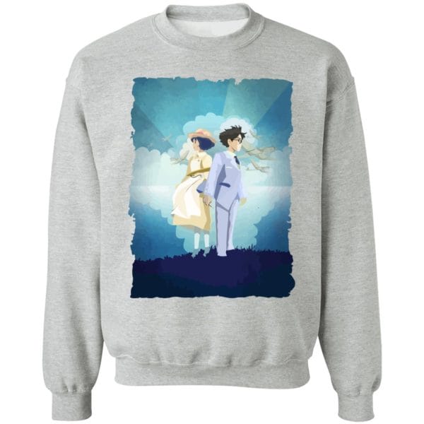The Wind Rises Graphic Sweatshirt Ghibli Store ghibli.store