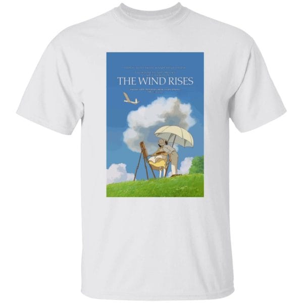 The Wind Rises Poster Classic T Shirt Ghibli Store ghibli.store
