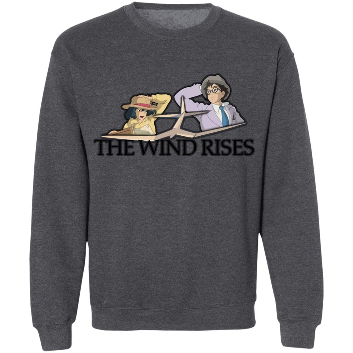 The Wind Rises – Airplane Sweatshirt Ghibli Store ghibli.store