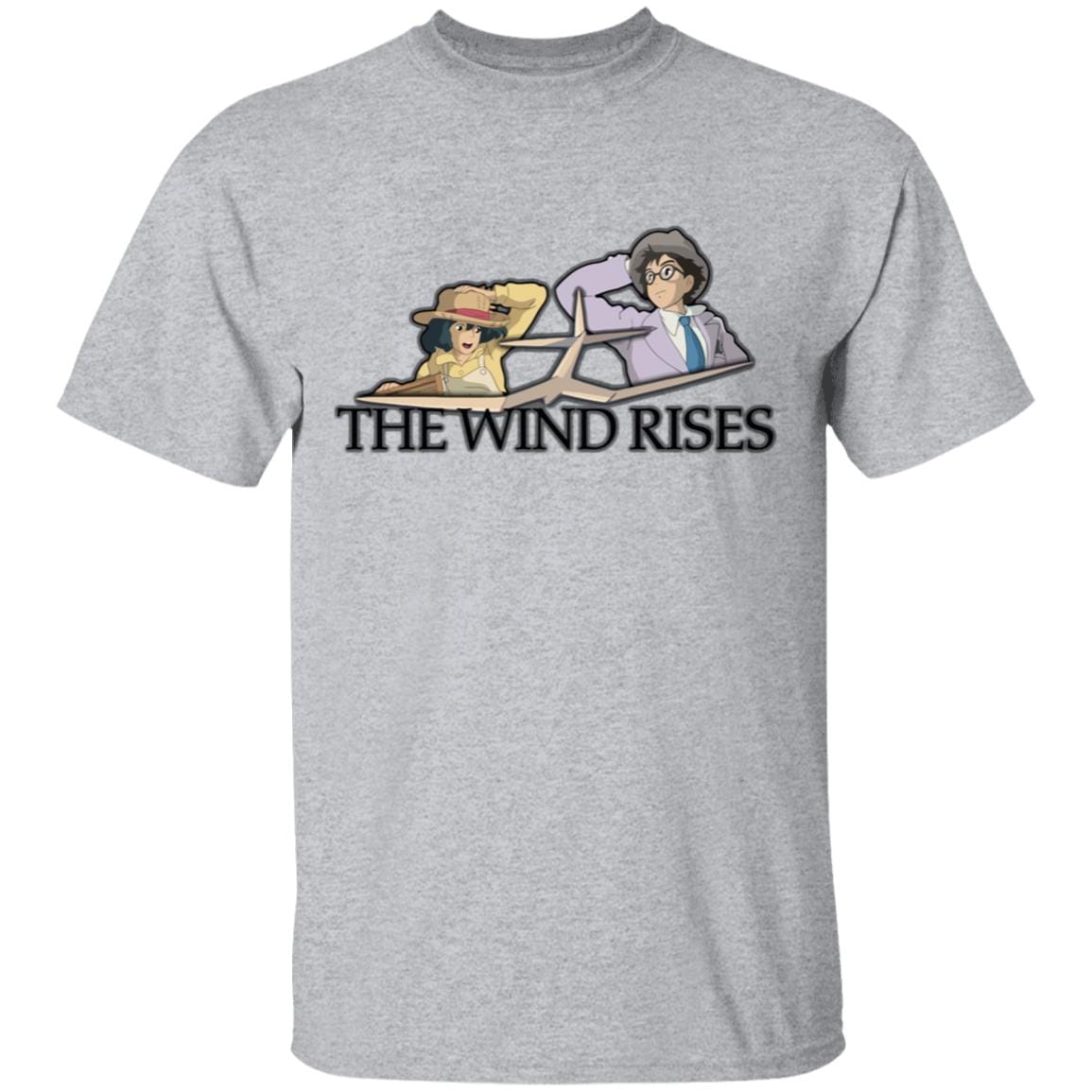 The Wind Rises – Airplane T Shirt Ghibli Store ghibli.store