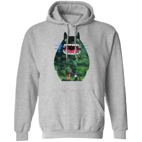 Totoro Jungle Color Cutout Sweatshirt Ghibli Store ghibli.store