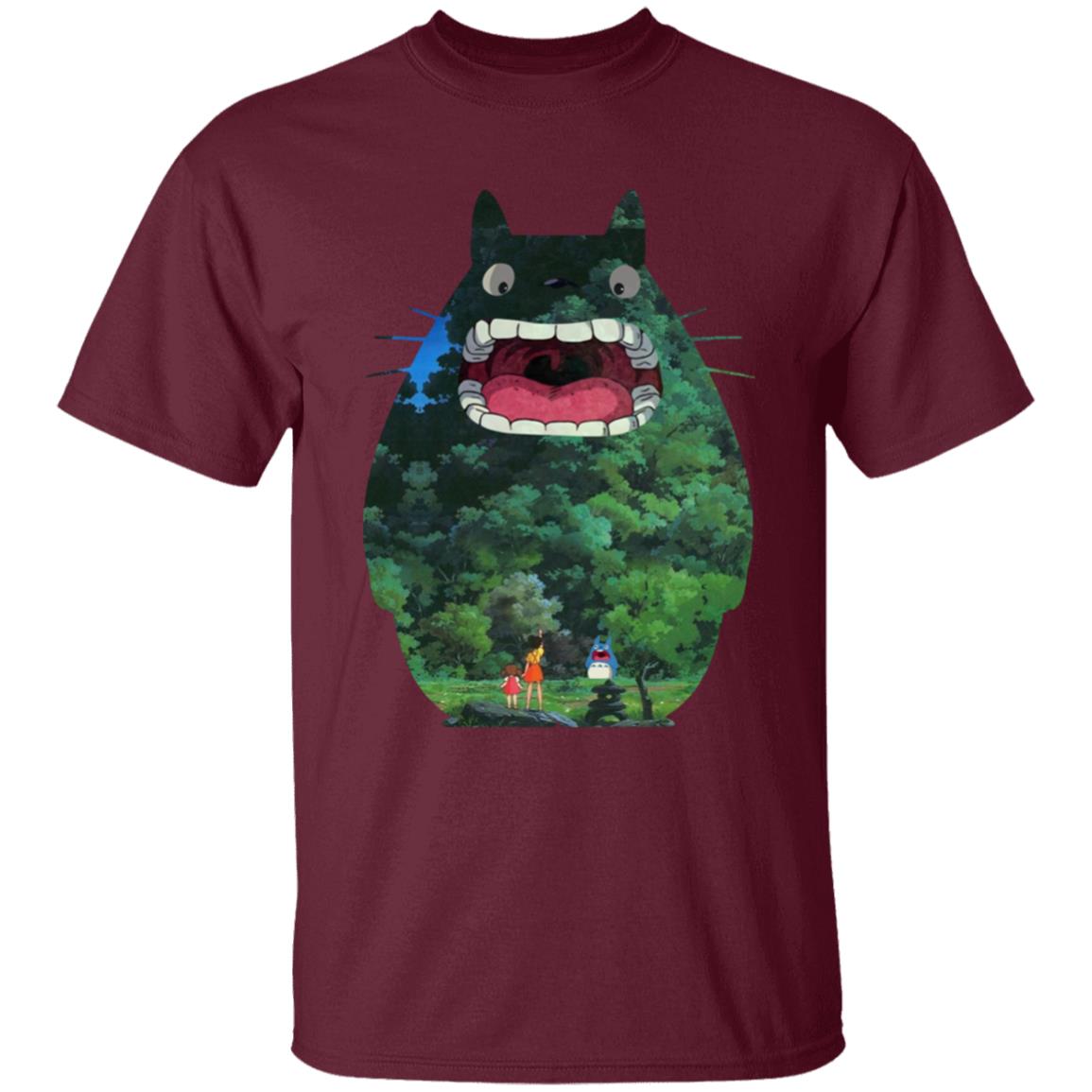 Totoro Jungle Color Cutout T Shirt Ghibli Store ghibli.store