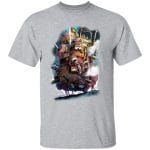 Howl’s Moving Caslte on the Sky T Shirt Ghibli Store ghibli.store