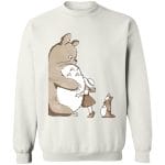 Totoro and Mei: Hugging Sweatshirt