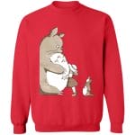 Totoro and Mei: Hugging Sweatshirt