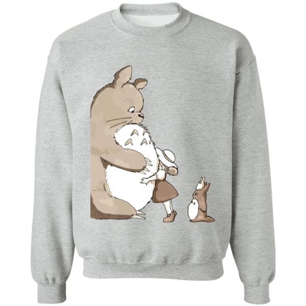 Totoro and Mei: Hugging Sweatshirt Ghibli Store ghibli.store