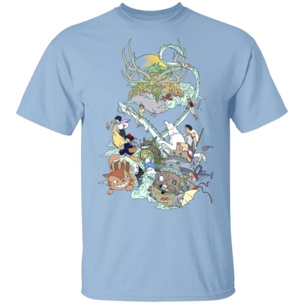 Ghibli Characters Color Collection T Shirt Ghibli Store ghibli.store