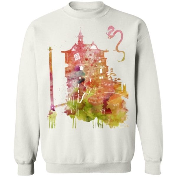Spirited Away – The Bathhouse Color Cutout Sweatshirt Ghibli Store ghibli.store