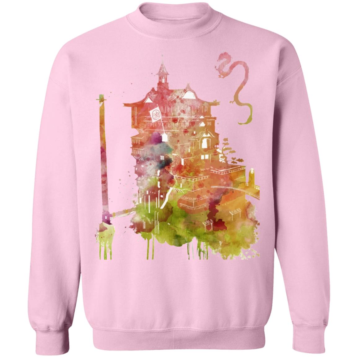 Spirited Away – The Bathhouse Color Cutout Sweatshirt