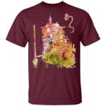 Spirited Away – The Bathhouse Color Cutout T Shirt Ghibli Store ghibli.store