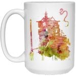 Spirited Away - The Bathhouse Color Cutout Mug 15Oz